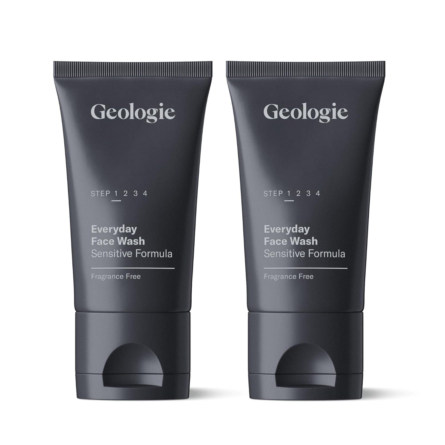 image:imageGeologie 2 Salicylic Acid Face Wash Bergamot Juniper Scent Facial Cleanser for Men amp Women Acne amp Oil Control Deep Cleansing amp BHA Exfoliating Face Wash 2Pack205 Fl Oz Pack of 2