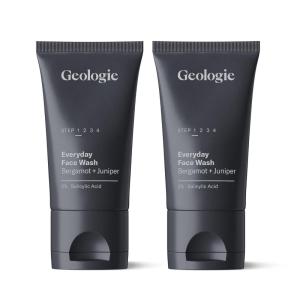 image:imageGeologie 2 Salicylic Acid Face Wash Bergamot  Juniper Scent  Facial Cleanser for Men amp Women  Acne amp Oil Control  Deep Cleansing amp BHA Exfoliating Face Wash  2Pack205 Fl Oz Pack of 2