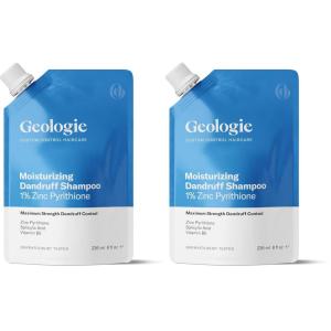 image:imageGeologie Moisturizing Dandruff Shampoo  1 Zinc Pyrithione8 Fl Oz Pack of 2